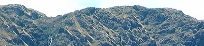 Imagen del filo de las Sierras de los Comechingones