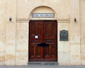 Puerta de acceso al Museo Cura Brochero
