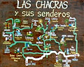 Mapa de Las Chacras
